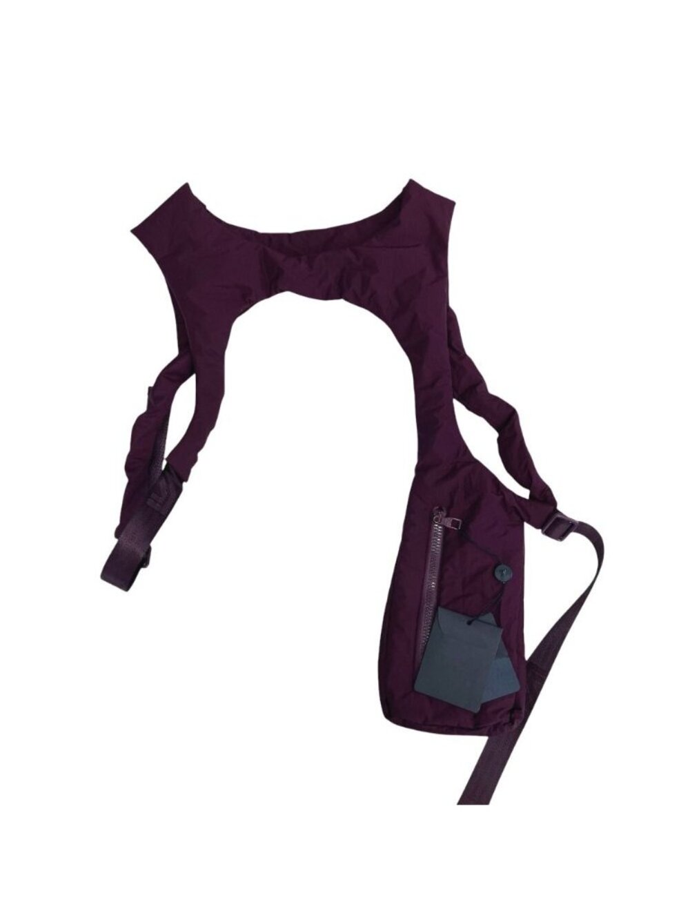Louis Vuitton Padded Utility Vest Sleeveless Harness Virgil Abloh Purple 46